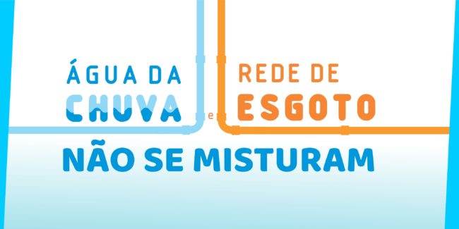 chuva e esgoto