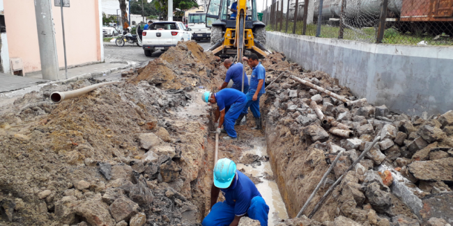 SAAE_Alagoinhas_Saneamento_extensão_de_rede